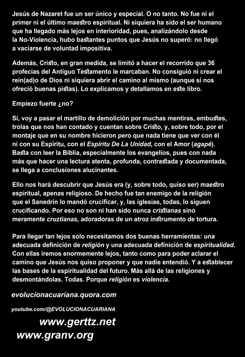 contraportada VIOLENCIA. El Único Enemigo